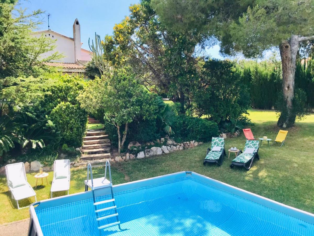 Casa Mediterranea Con Gran Jardin Y Piscina A 500 M De La Playa Villa