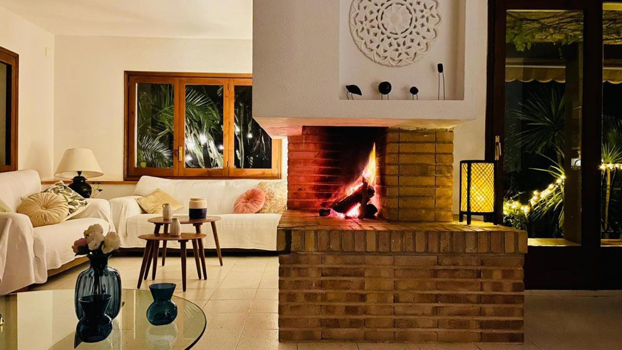 Villa Casa Mediterranea Con Gran Jardin Y Piscina A 500 M De La Playa *