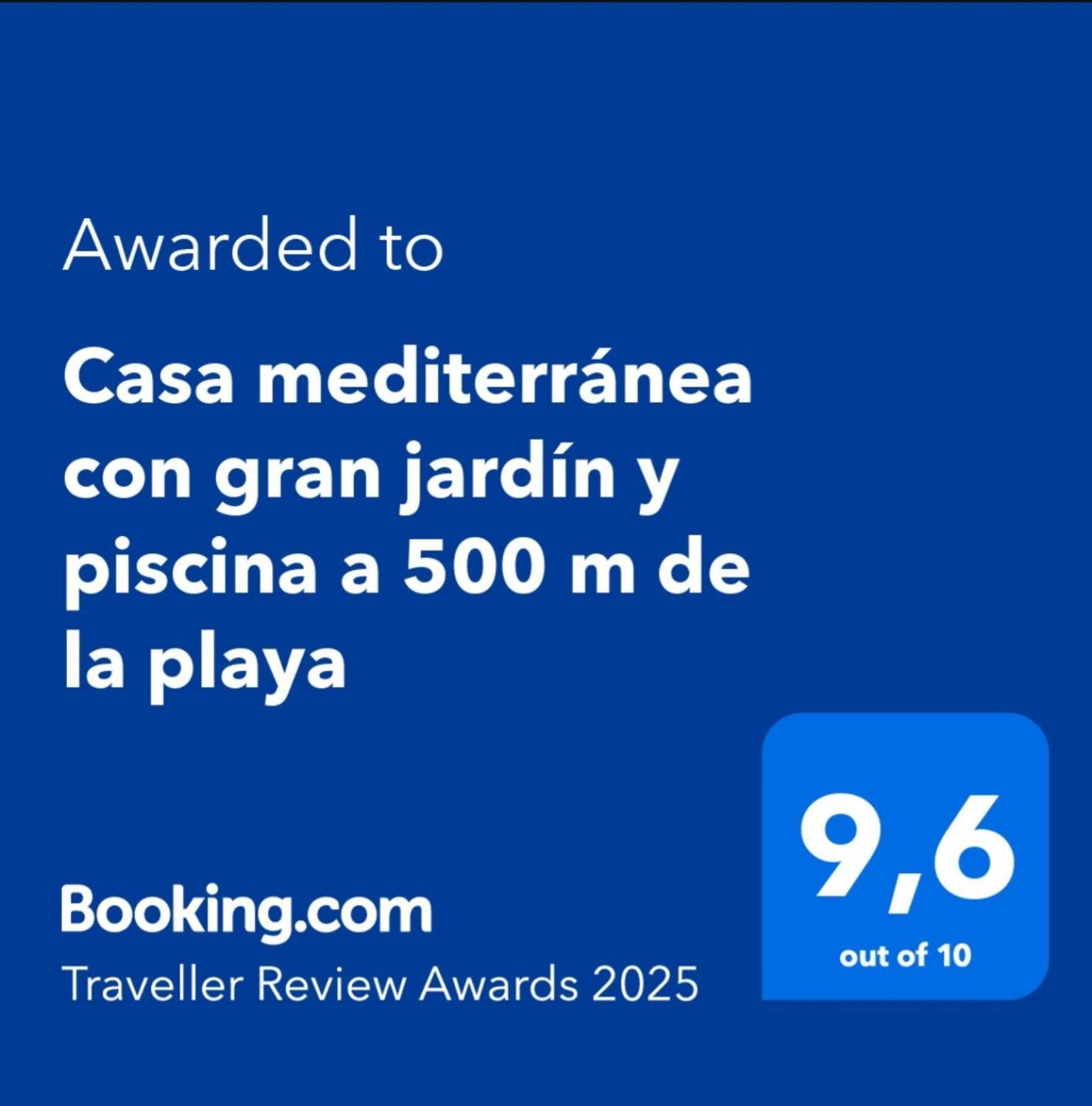 Villa Casa Mediterranea Con Gran Jardin Y Piscina A 500 M De La Playa Roda de Bará